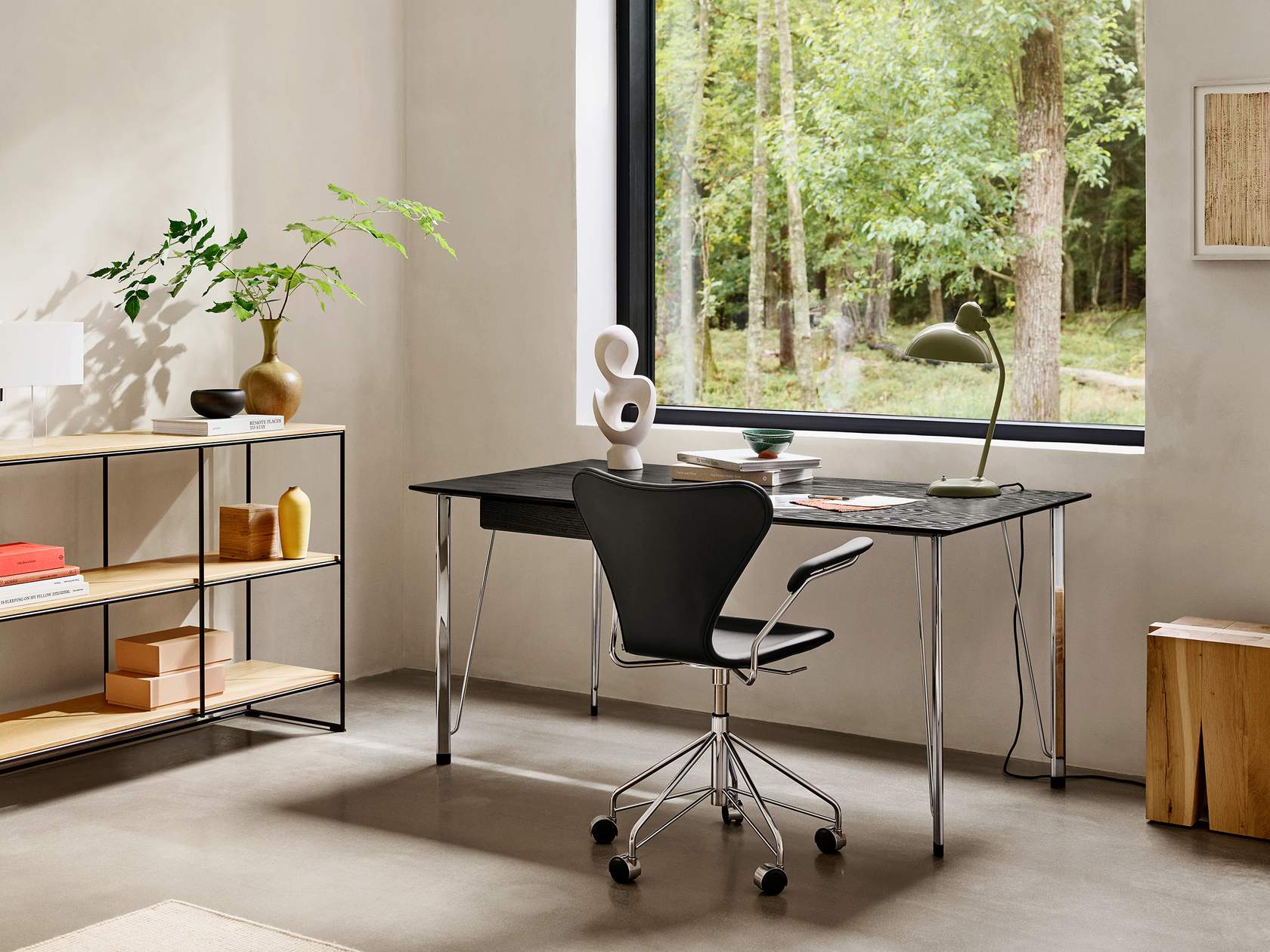 KAISER Idell™ 6556-T Bordlampe Olive Green