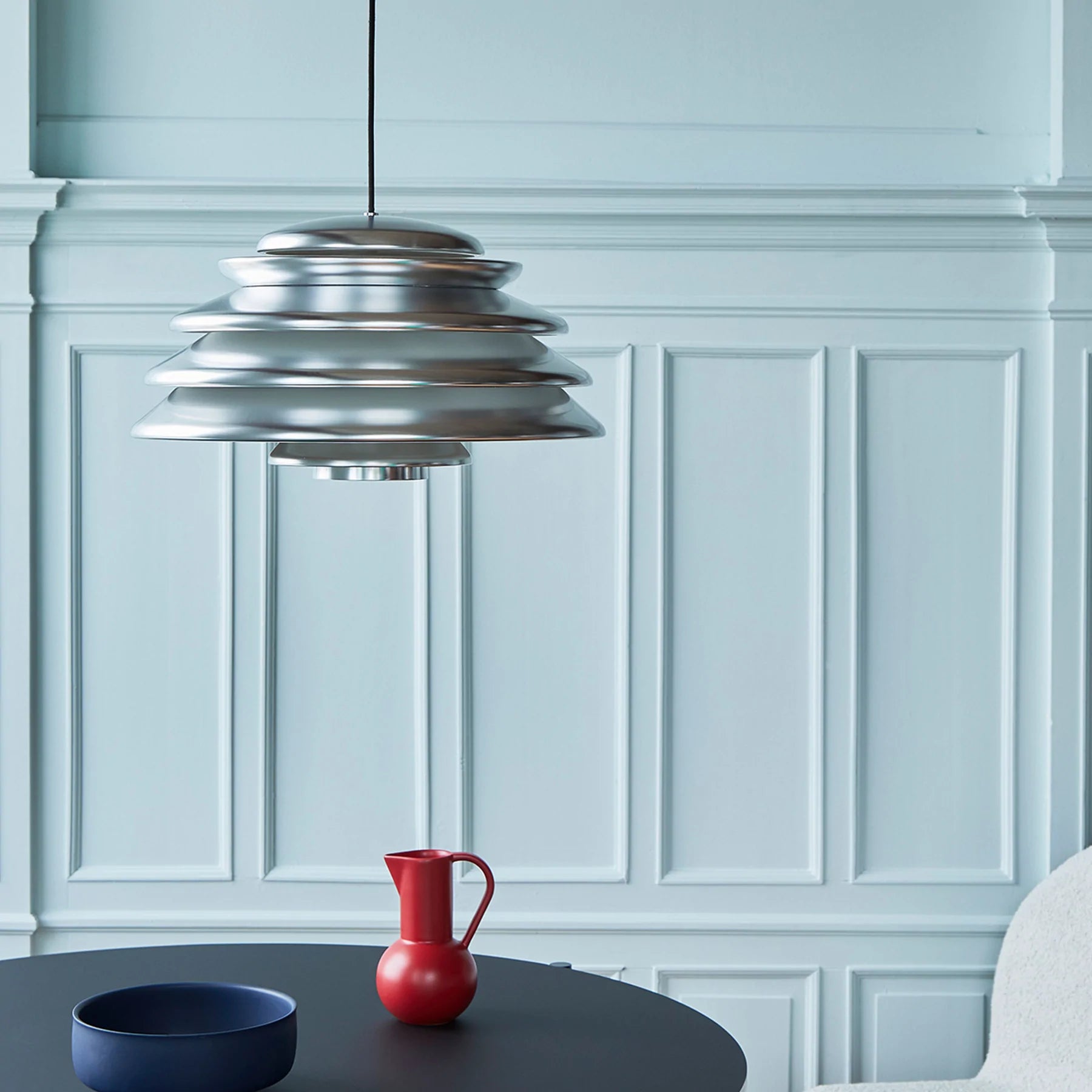 Verpan Hive lampen som spisebordslampe