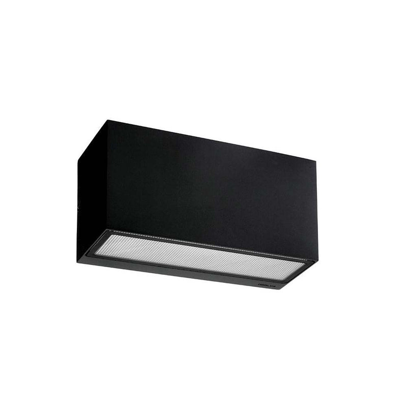 Norlys Asker sort Up/Down Light, E27 IP54 46W - Udendørslampe