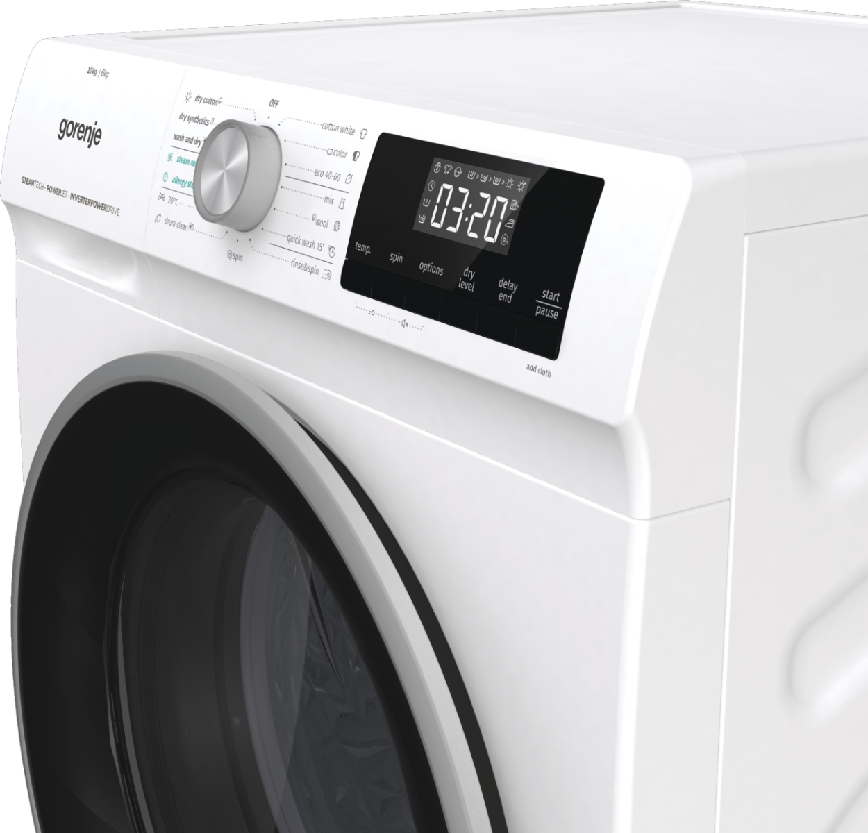 Gorenje WD10514S - Frontbetjent Vaske/Tørremaskine