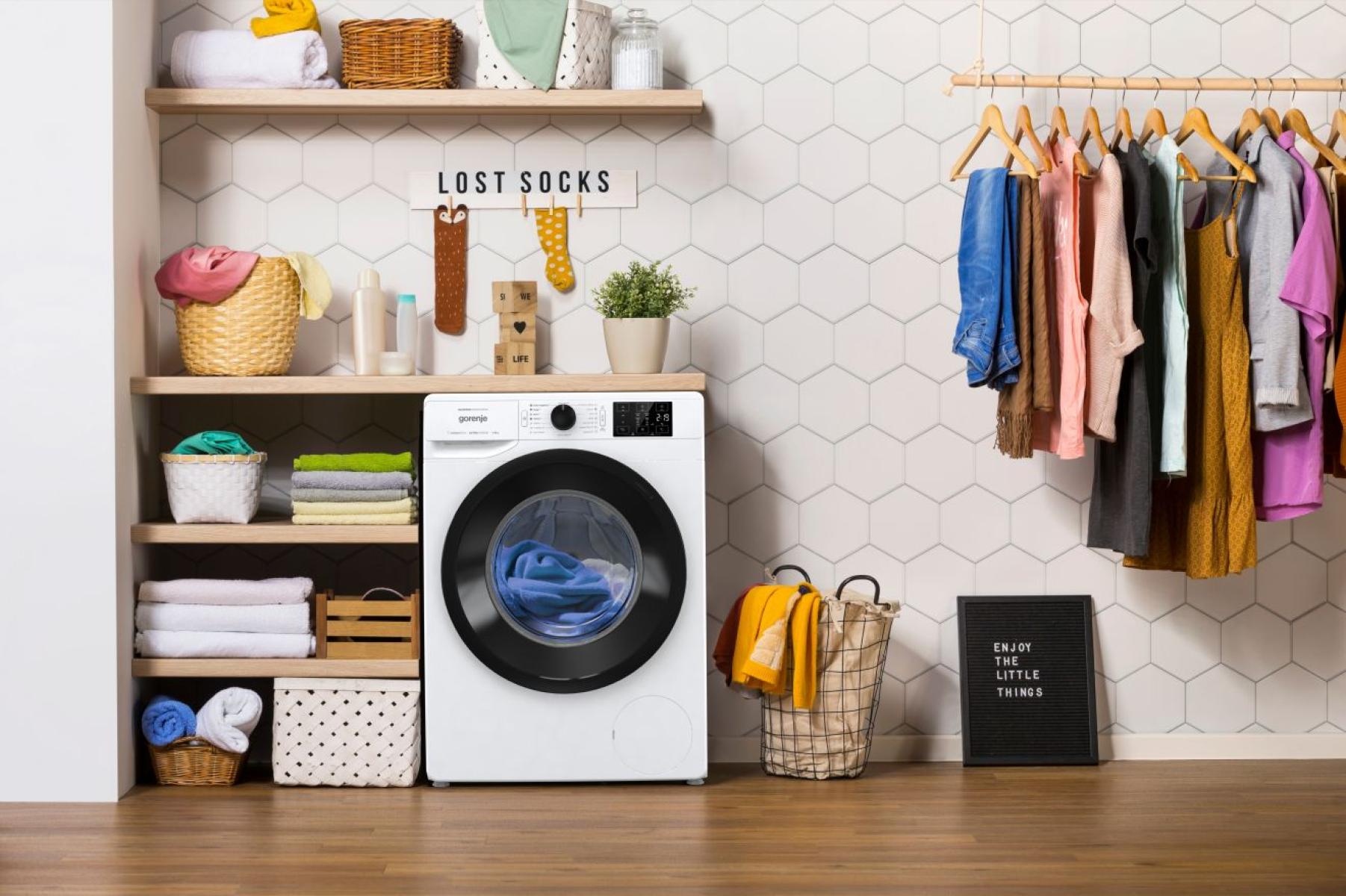 Gorenje WNEI84AS - Frontbetjent Vaskemaskine