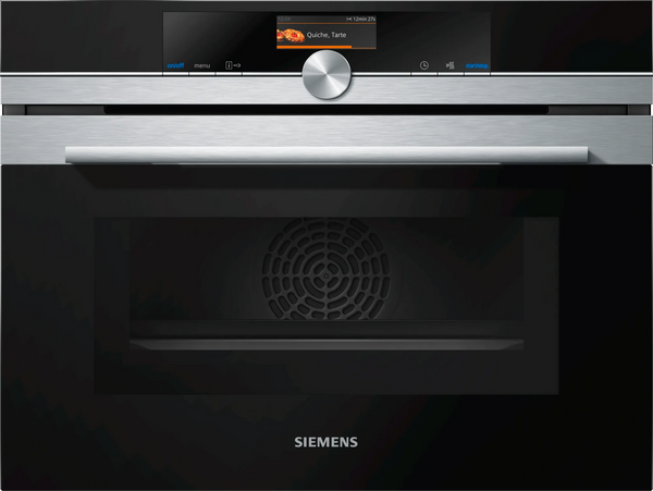 Siemens CM636GBS1 - Indbygningsovn med micro Inkl. 4 års garanti!