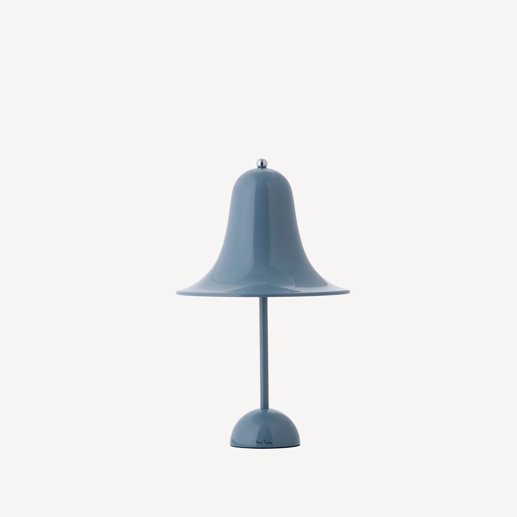Pantop bordlampe Ø23 Støvet blå