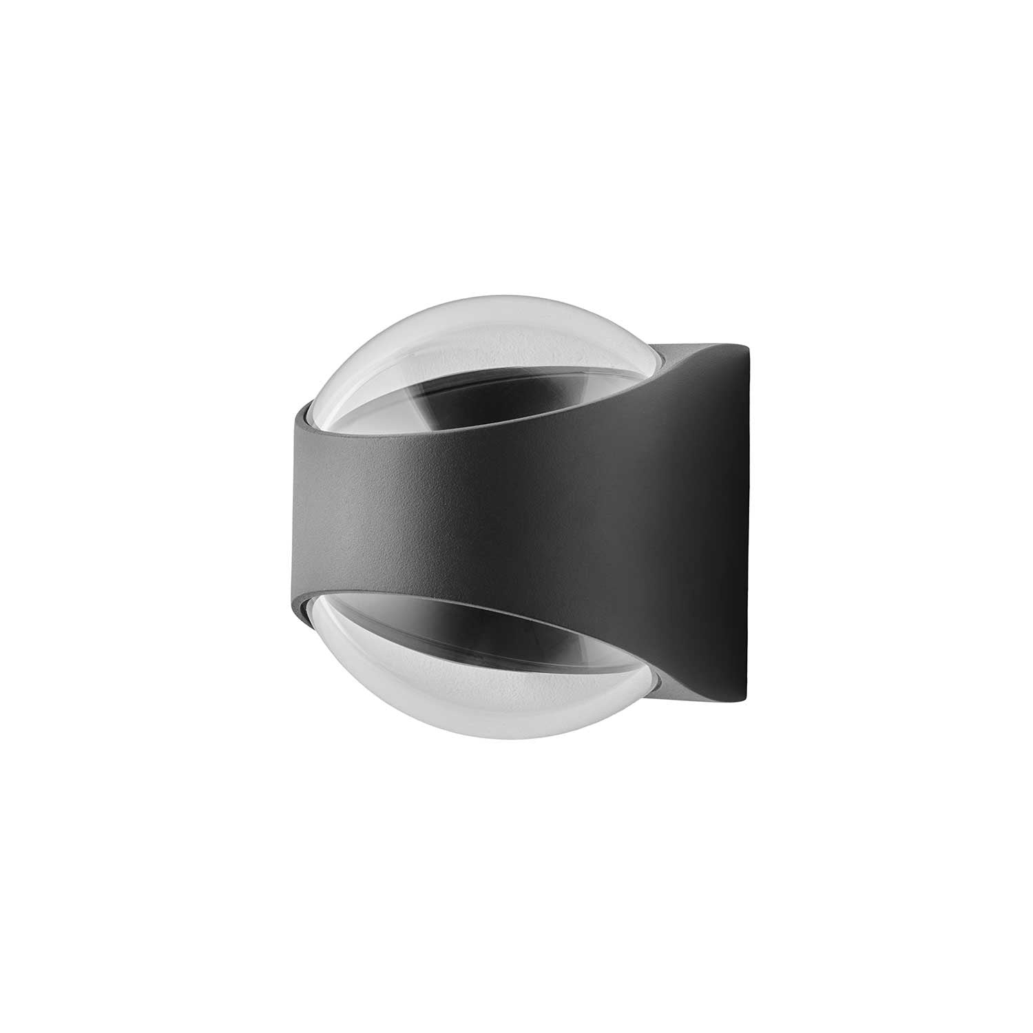 LOOM Design SAGA BLACK IP65, 12,5W - Væglampe