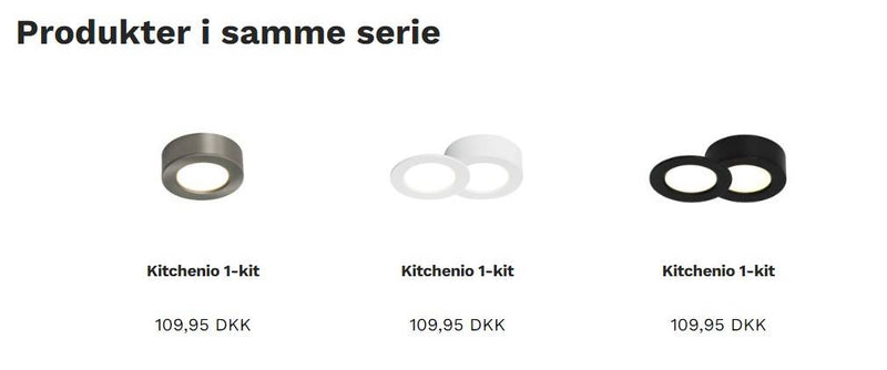 Kitchenio 1-kit, Hvid - Nordlux