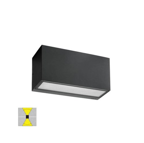 Norlys Asker grafit Up/Down Light, E27 IP54 46W - Udendørslampe
