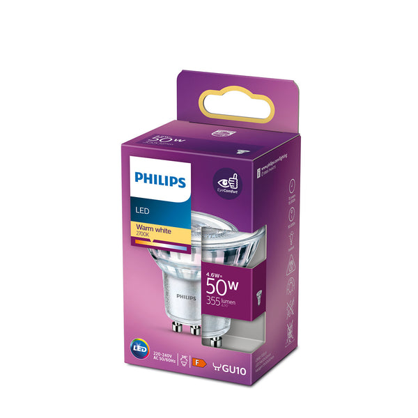 Philips LED Spot 4,6W 355lm GU10
