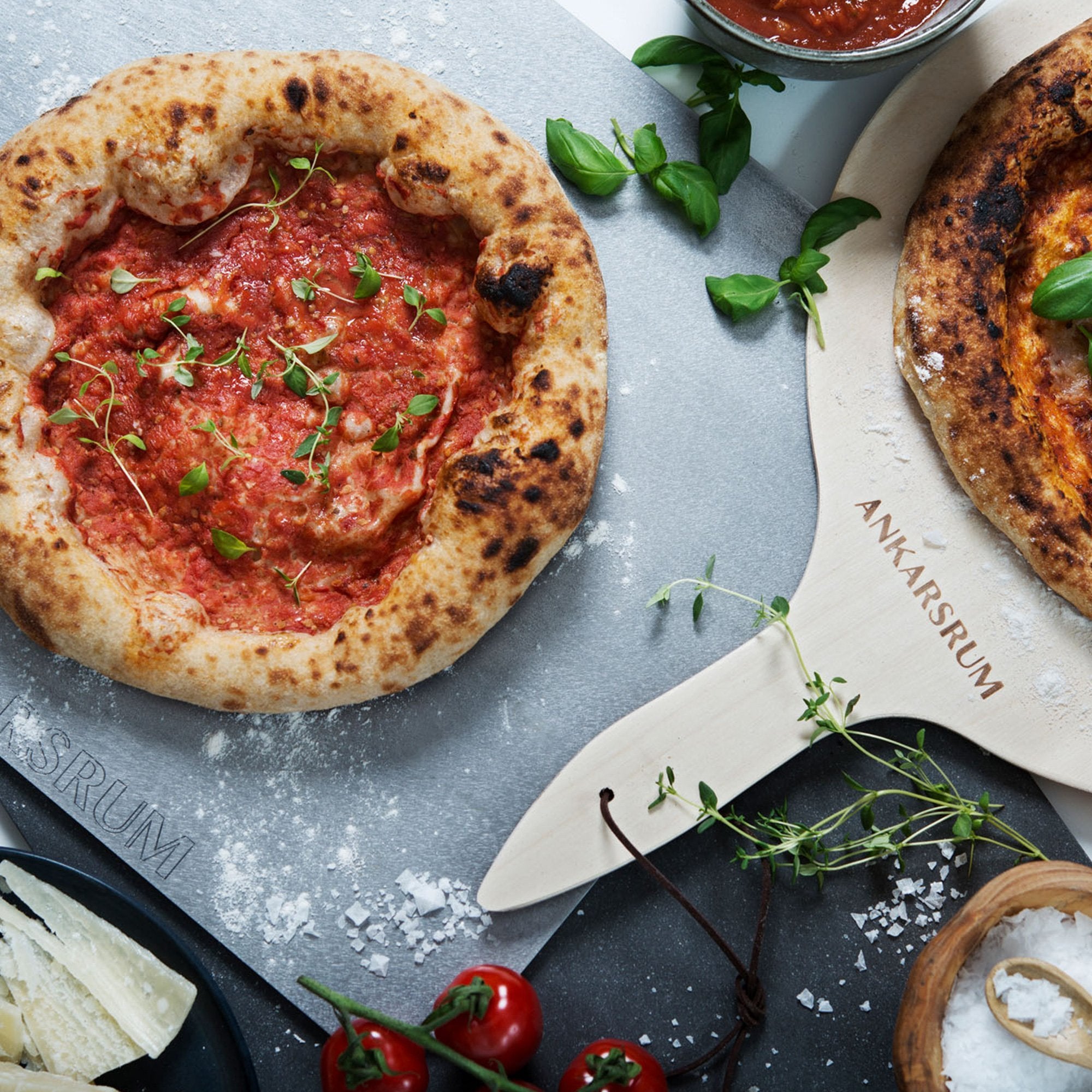 Ankarsrum Original bagestål inklusiv pizza bagespade
