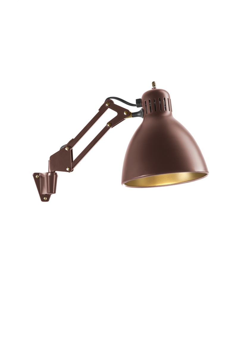 Archi W1 Væglampe Maple Red - Nordic Living