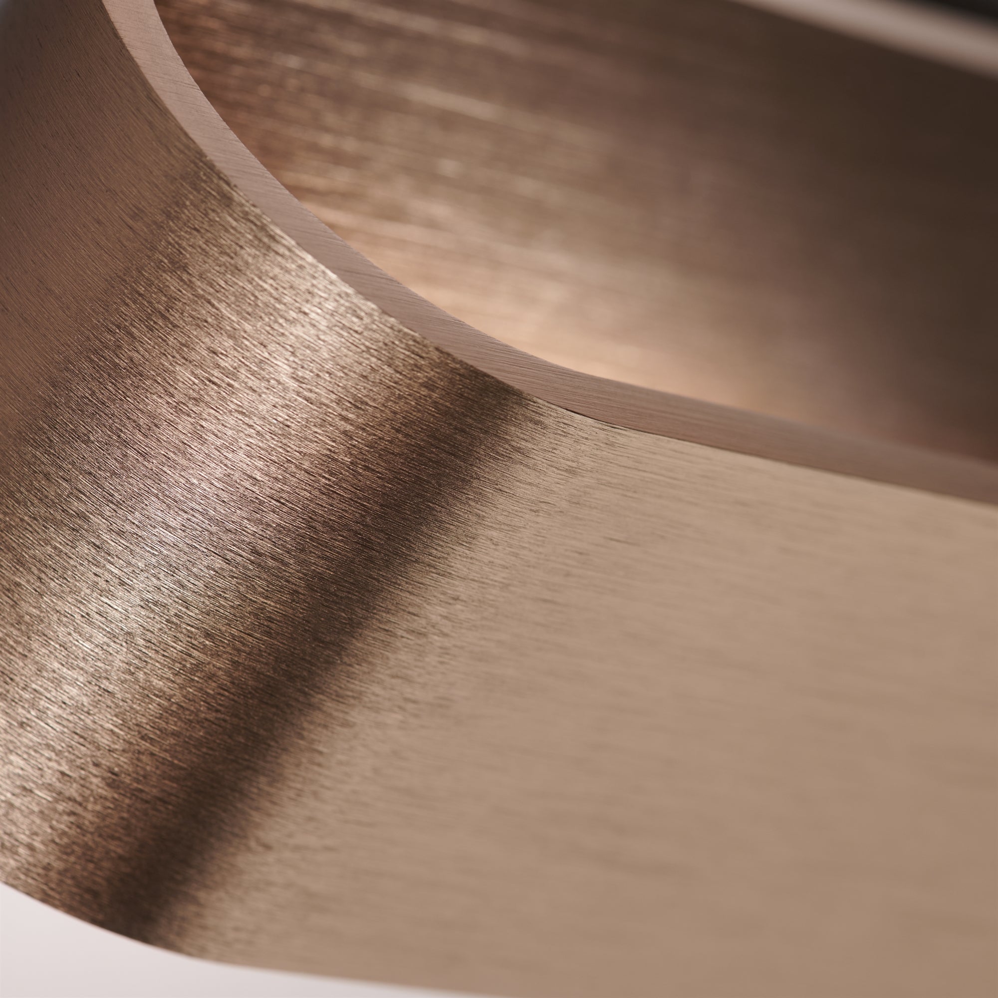 Enkel rosegold designlampe Light Point