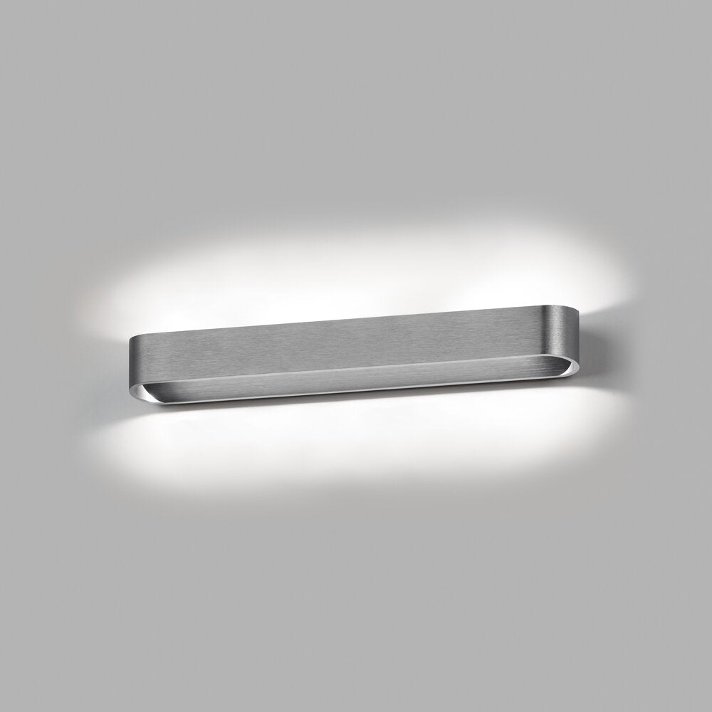 Enkel Light-Point væglampe i titanium farve