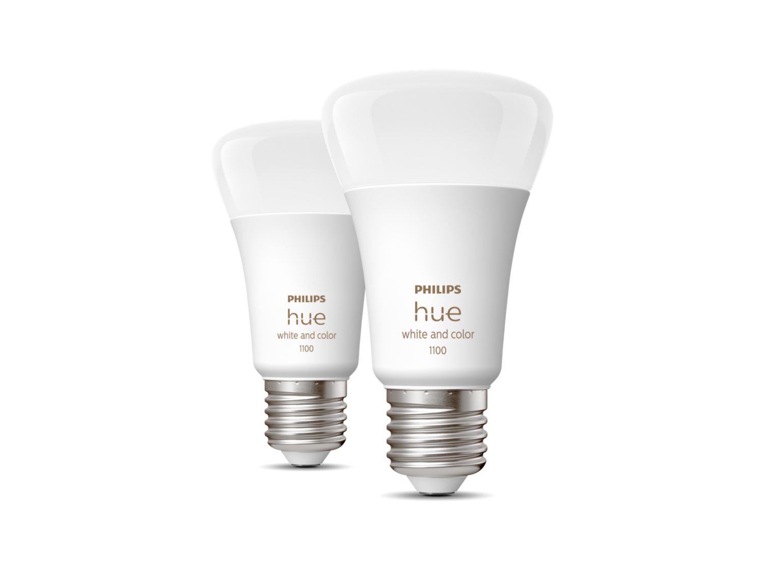 Philips Hue Standard A60 9W 1055lm v.4000K E27 WCA 2pak BT