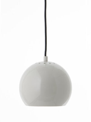 Frandsen - Ball Glas Pendel Ø18 - Blank Lysegrå