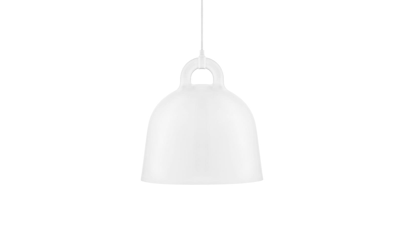 Bell Lampe Medium EU, Hvid
