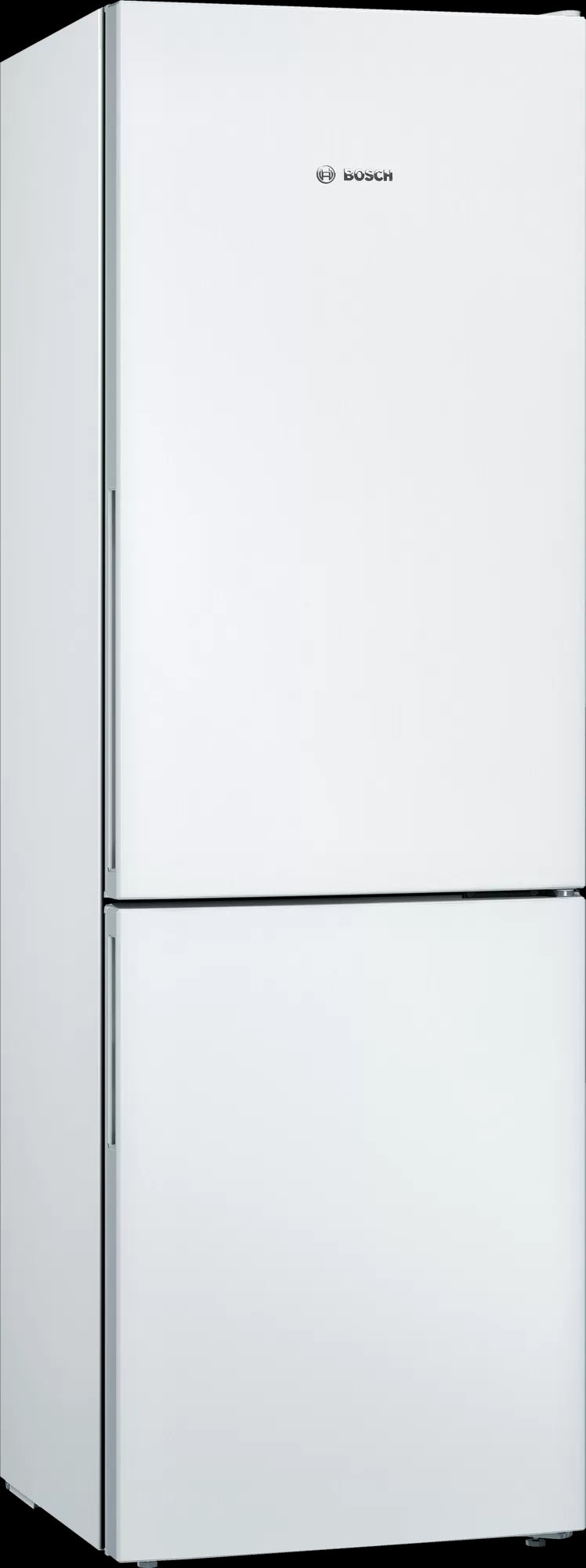 Bosch Serie 4 Køle-/fryseskab 186 x 60 cm Hvid - KGV36VWEAS