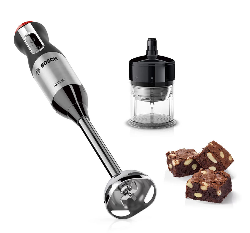 Bosch Stavblender ErgoMixx Style 1000 W Rustfrit stål - MS6CM6166