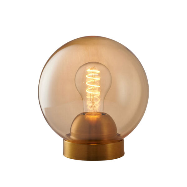 Bubbles Ø18 Bordlampe, Amber - Halo Design