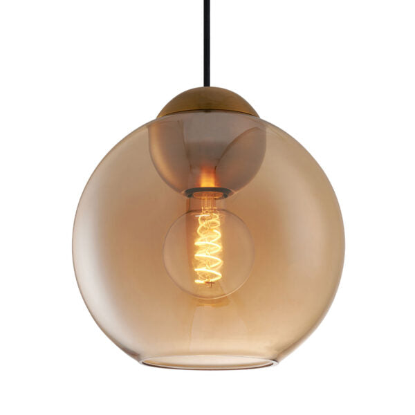 Bubbles Ø24 Pendel, Amber - Halo Design