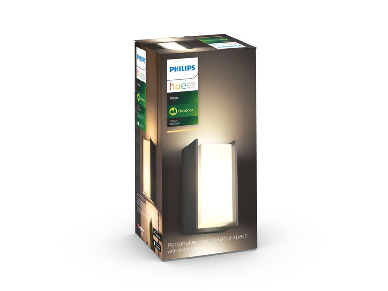 Philips Hue Turaco Væglampe Antrasit 9.5W 806lm E27