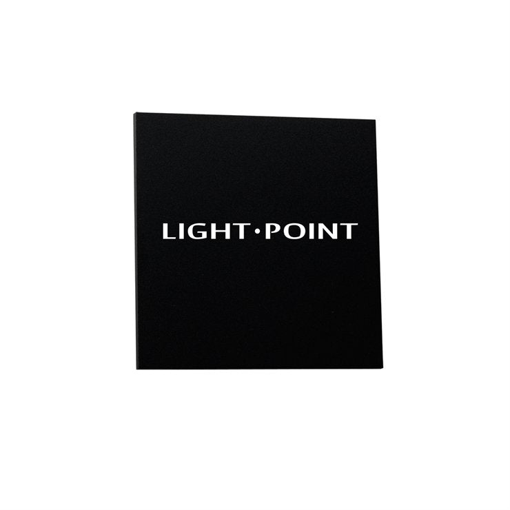 CUBE NAMEPLATE BLACK