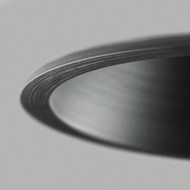 Curve II Ø110 Spotlampe Carbon Sort