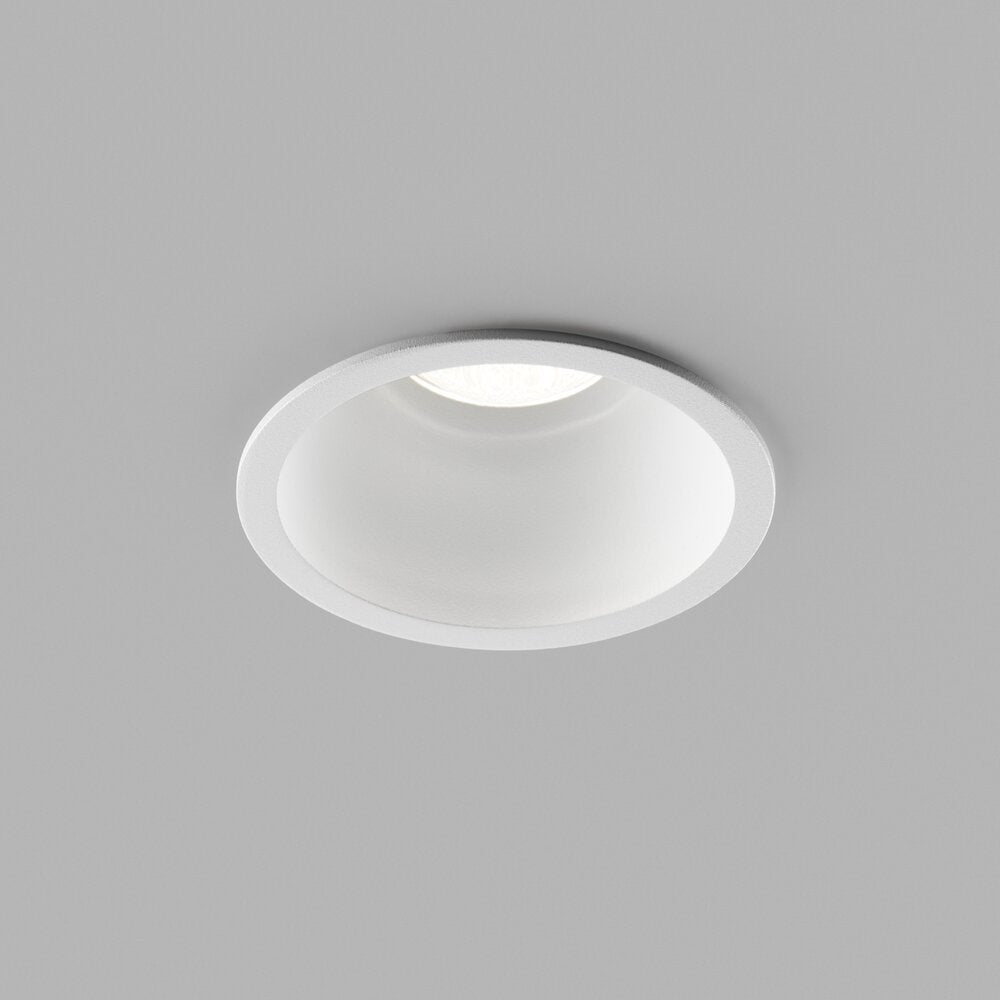 Curve II Ø90 Spotlampe Hvid