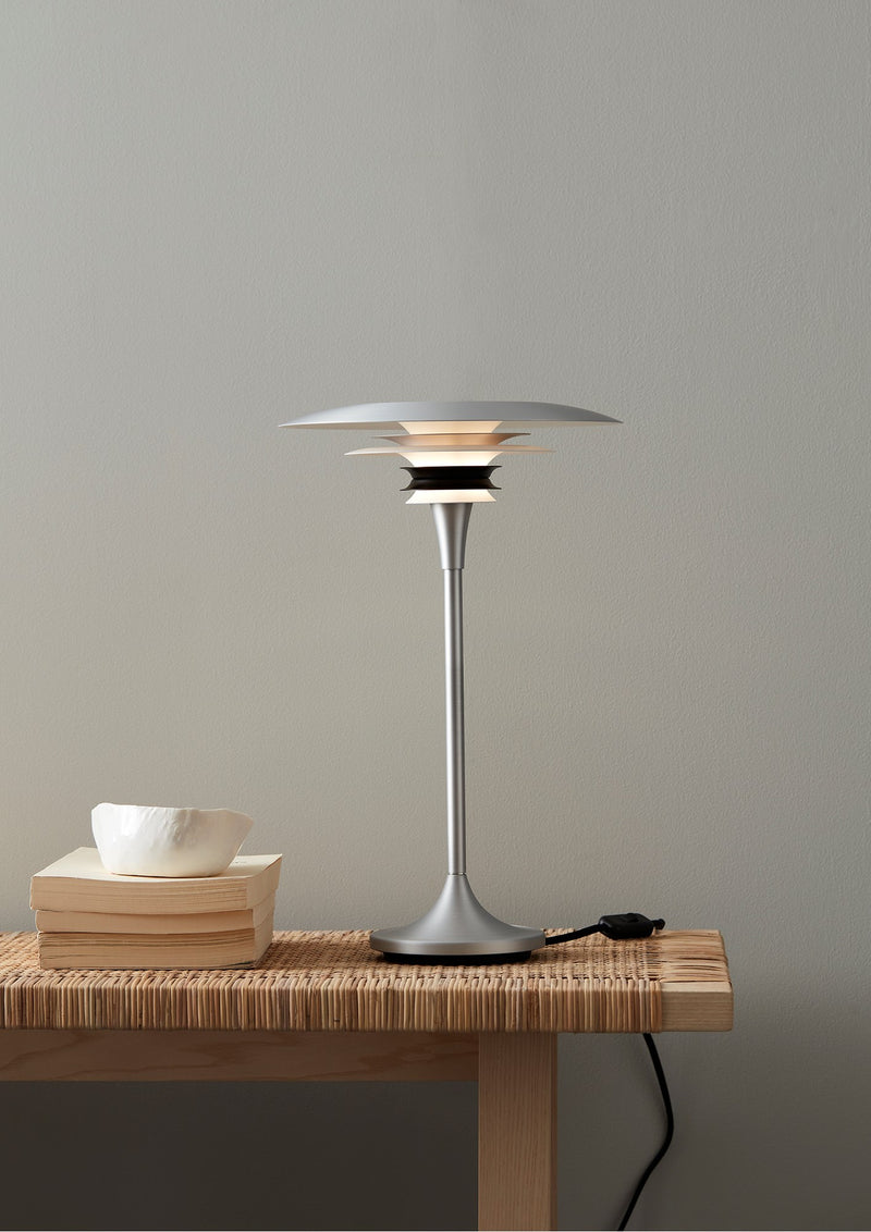 Diablo Bordlampe Ø30 Mat aluminium, mat sort G9