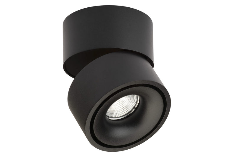 EASY W100 Væg-Loftslampe Sort - Antidark
