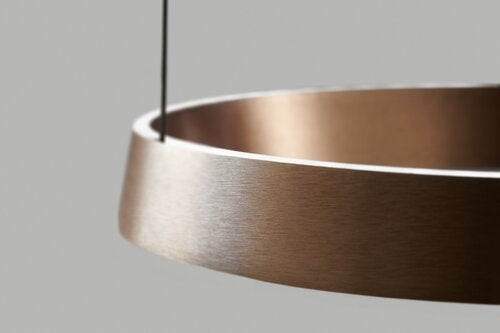 Edge Round Ø500 Pendel Rose Gold
