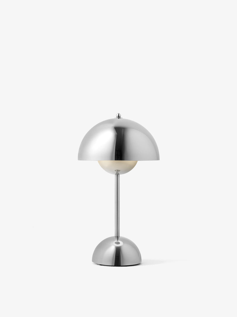 VP9 Flowerpot bordlampe tilbud i chrome