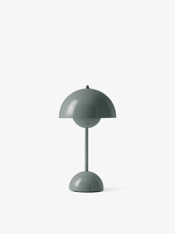 Flowerpot Bordlampe farver fra &tradition |Portable VP9, stone blue - &tradition