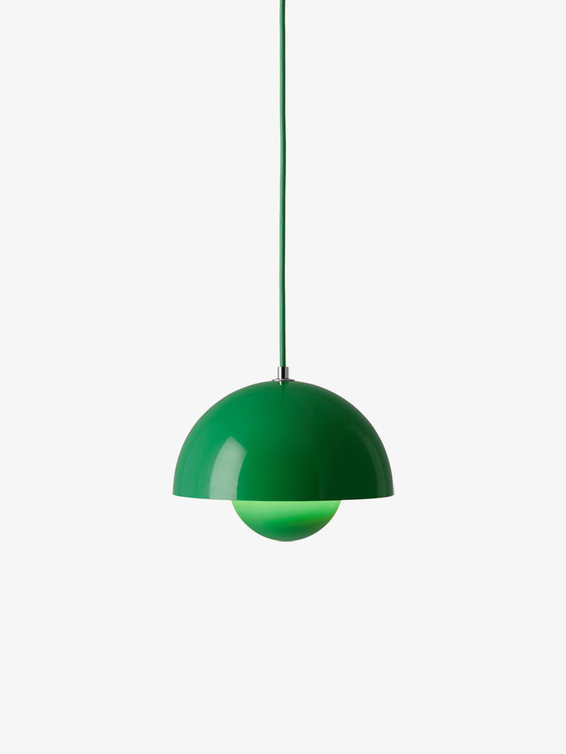 Verner Panton Flowerpot lampe i grøn