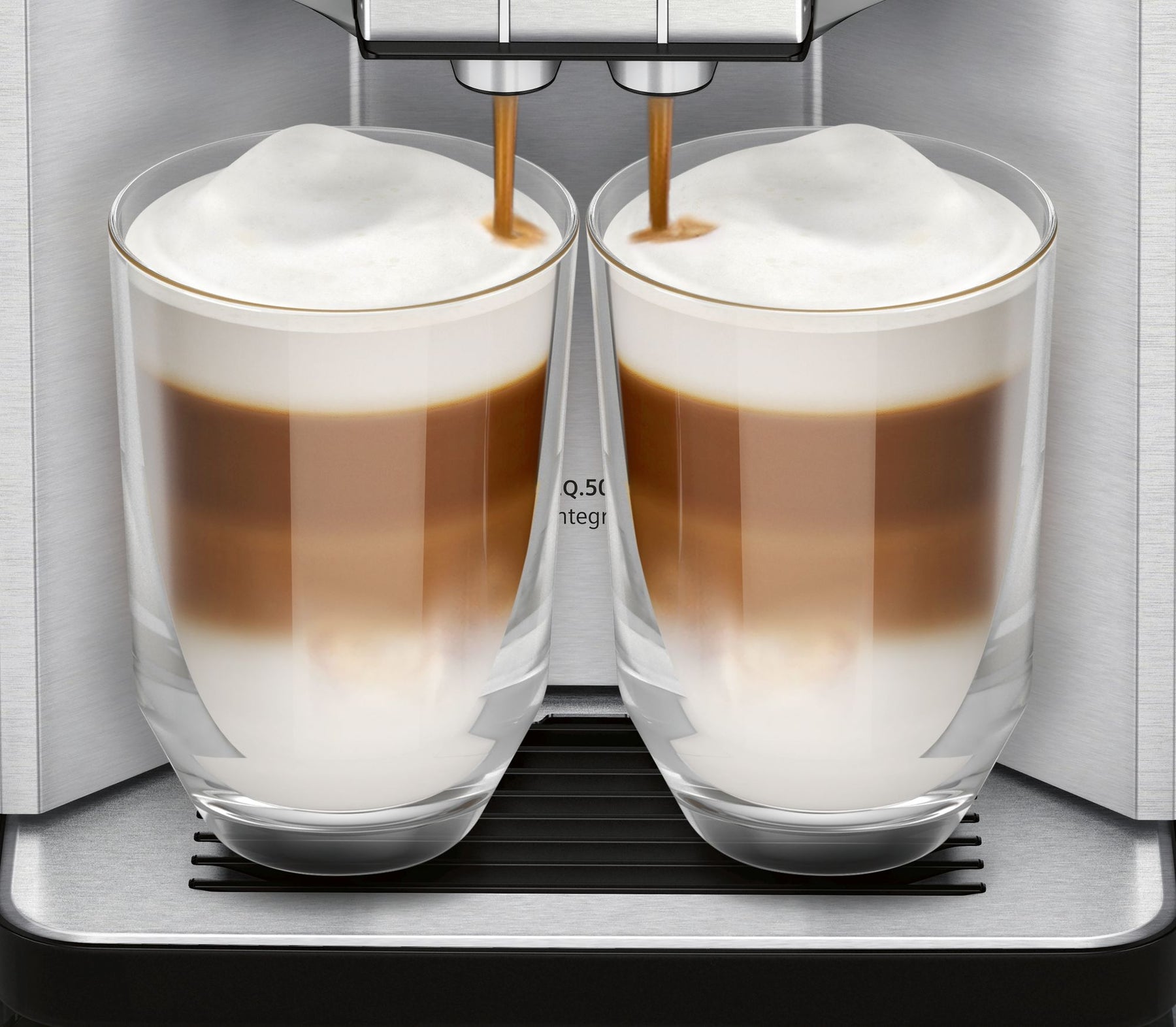 Siemens TQ507R02 EQ.500 integral Rustfrit stål Espressomaskine billede 9