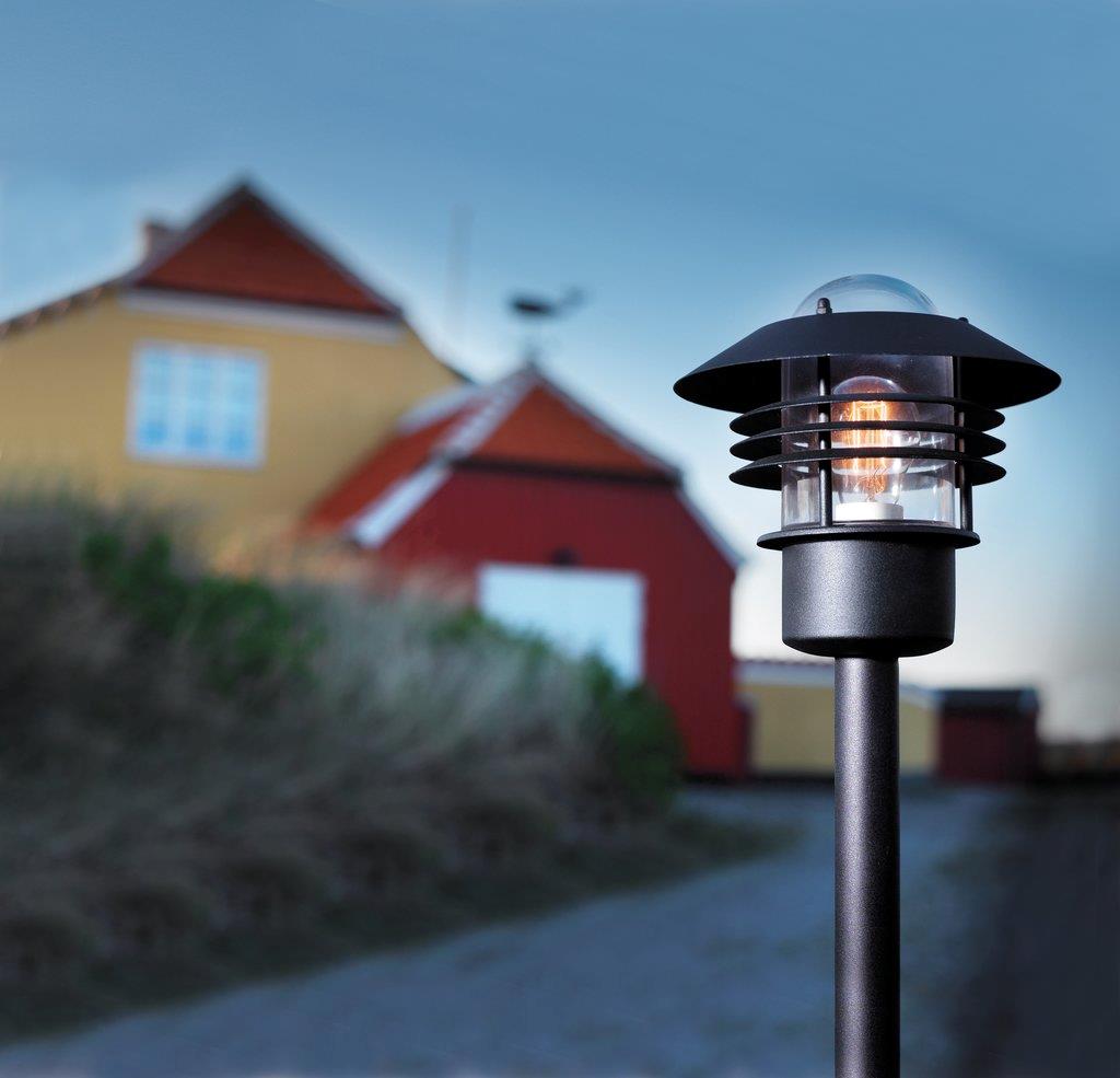 Vejer E27 Bedlampe, Sort - Nordlux