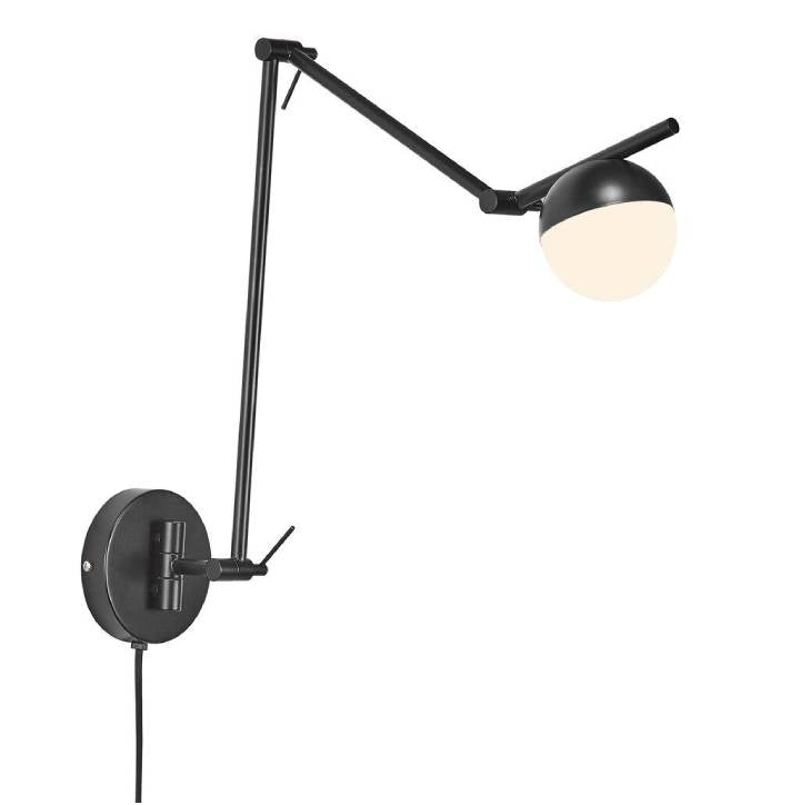 Contina Væglampe Sort