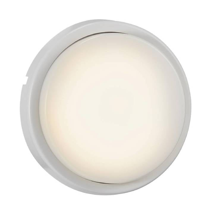 Nordlux - Cuba Bright Round LED Væglampe, Hvid
