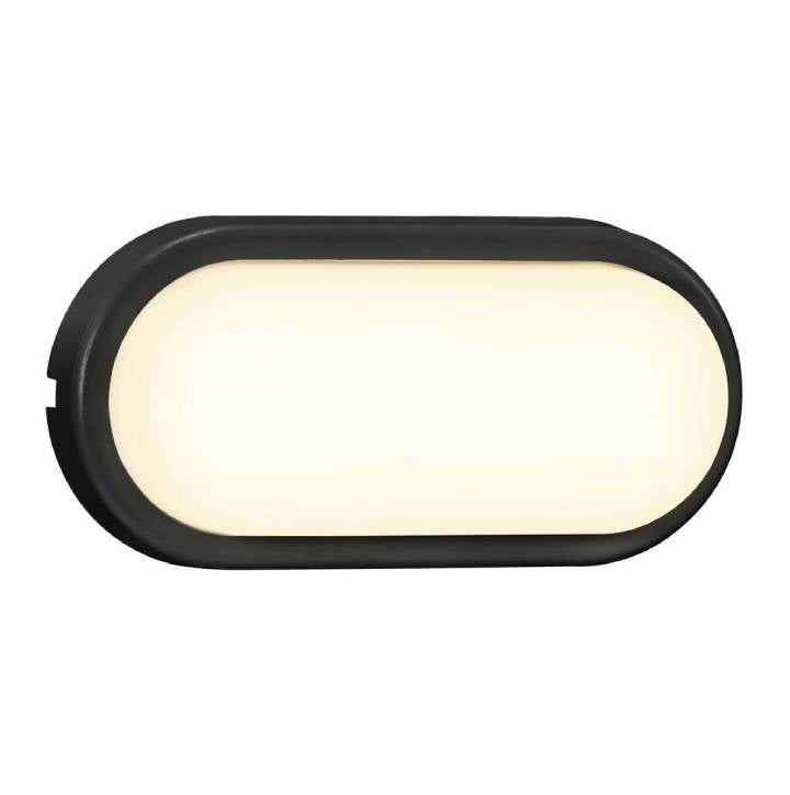 Nordlux - Cuba Energy Oval LED Væglampe, Sort
