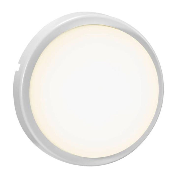 Nordlux - Cuba Bright Round LED Væglampe, Hvid