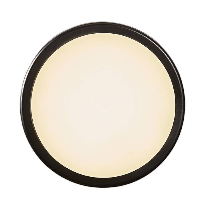 Nordlux - Cuba Energy Round LED Væglampe, Sort