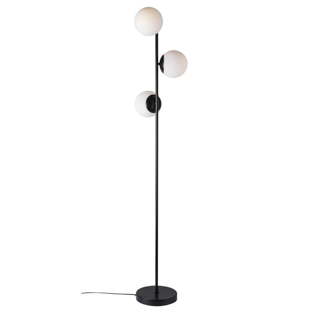 Lilly 3x40W Gulvlampe, Sort - Nordlux
