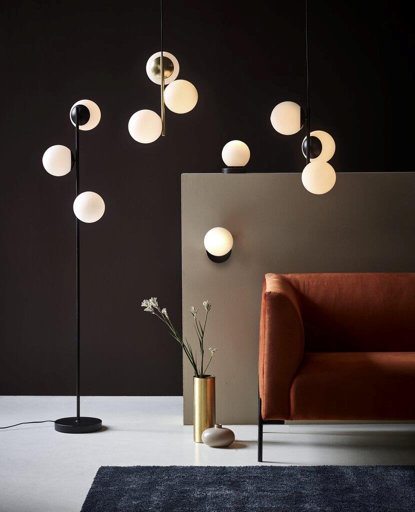 Lilly 3x40W Gulvlampe, Sort - Nordlux