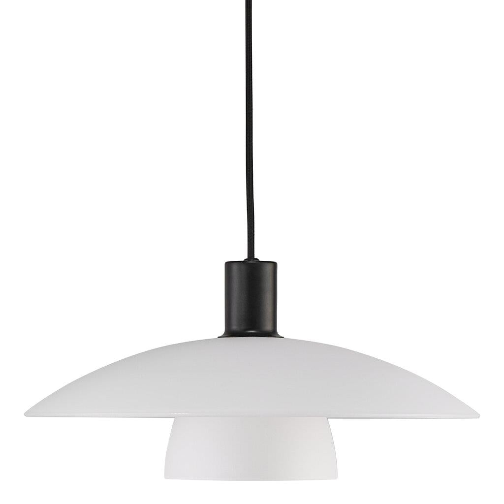 Verona E27 Pendel Sort/Opal