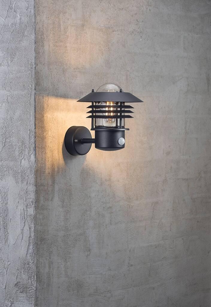 Vejers E27 Sensor, Sort - Nordlux