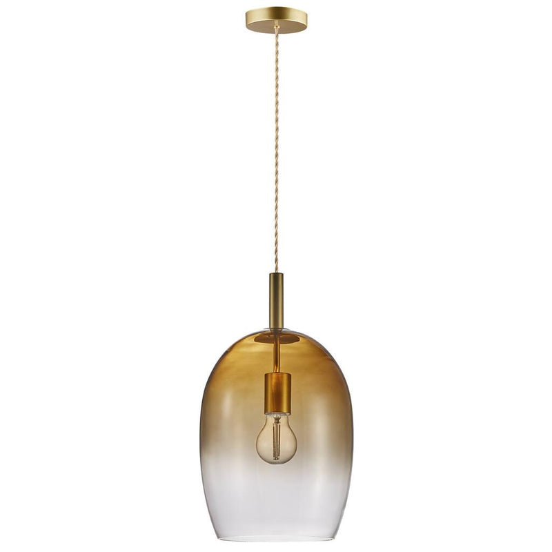 Uma 23 Pendel E27, Ravfarvet - Nordlux