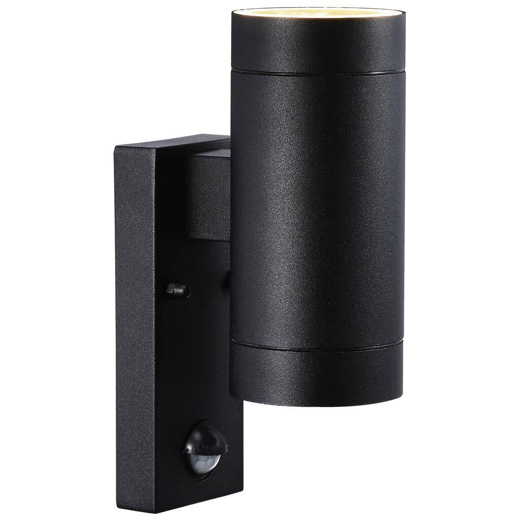 Tin Maxi Sensor GU10 Væglampe, Sort - Nordlux