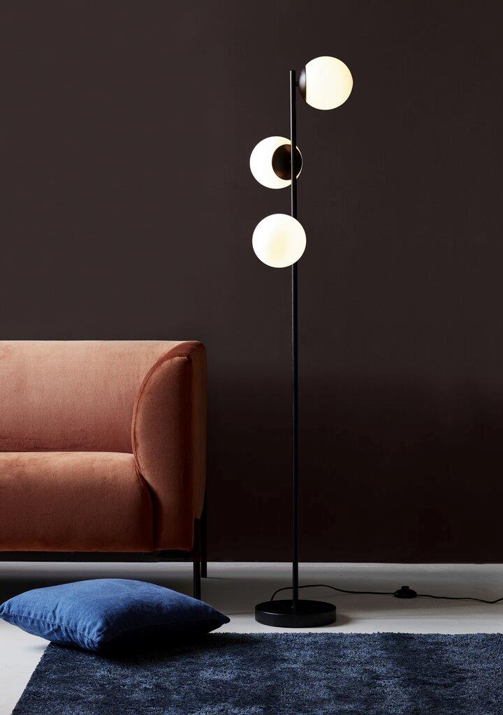 Lilly 3x40W Gulvlampe, Sort - Nordlux
