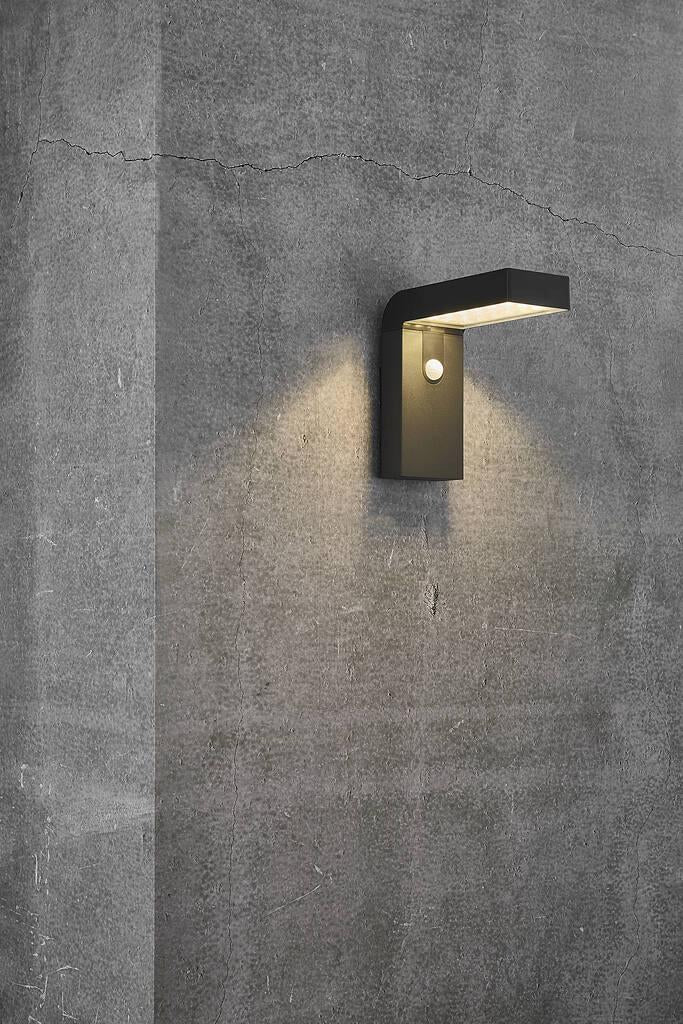 Nordlux - Alya LED Solar Væg, Sort