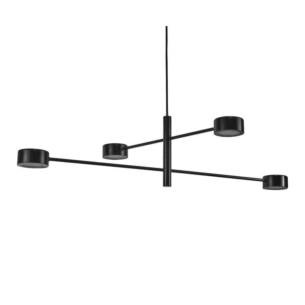 Nordlux - Clyde 4-Pendel LED, Sort