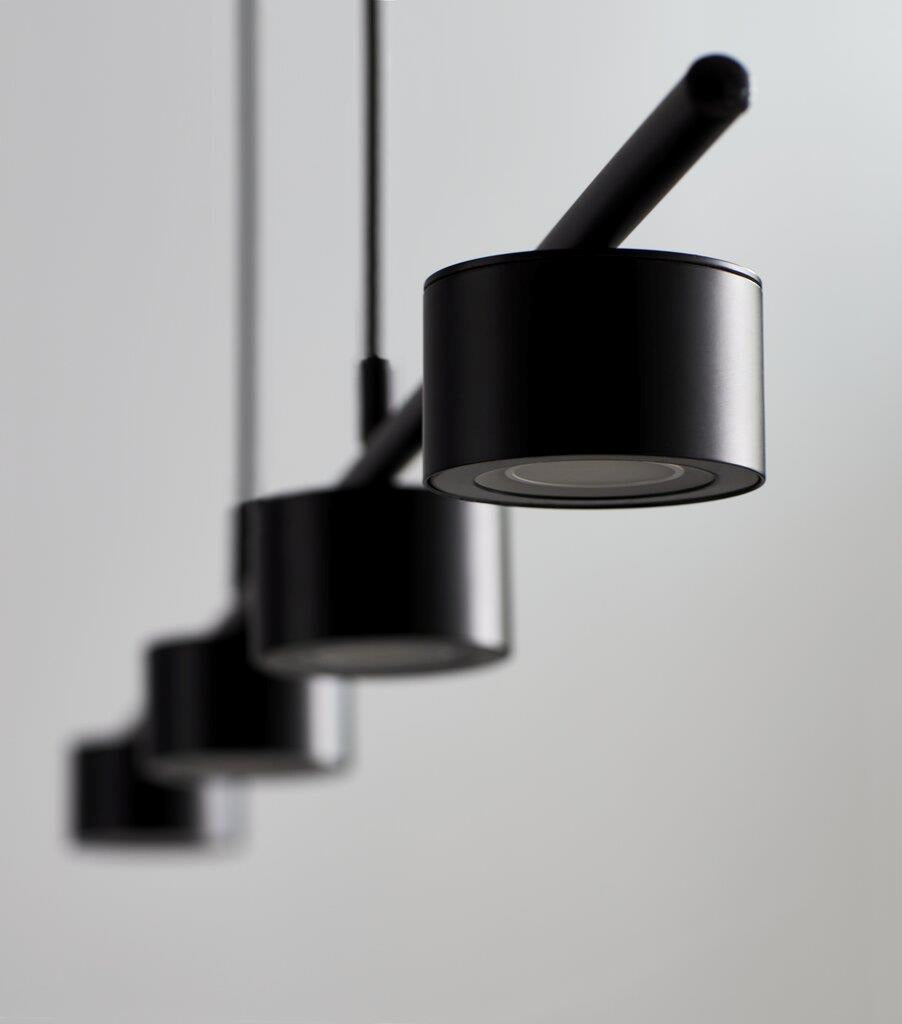 Nordlux - Clyde 4-Skinne LED, Sort