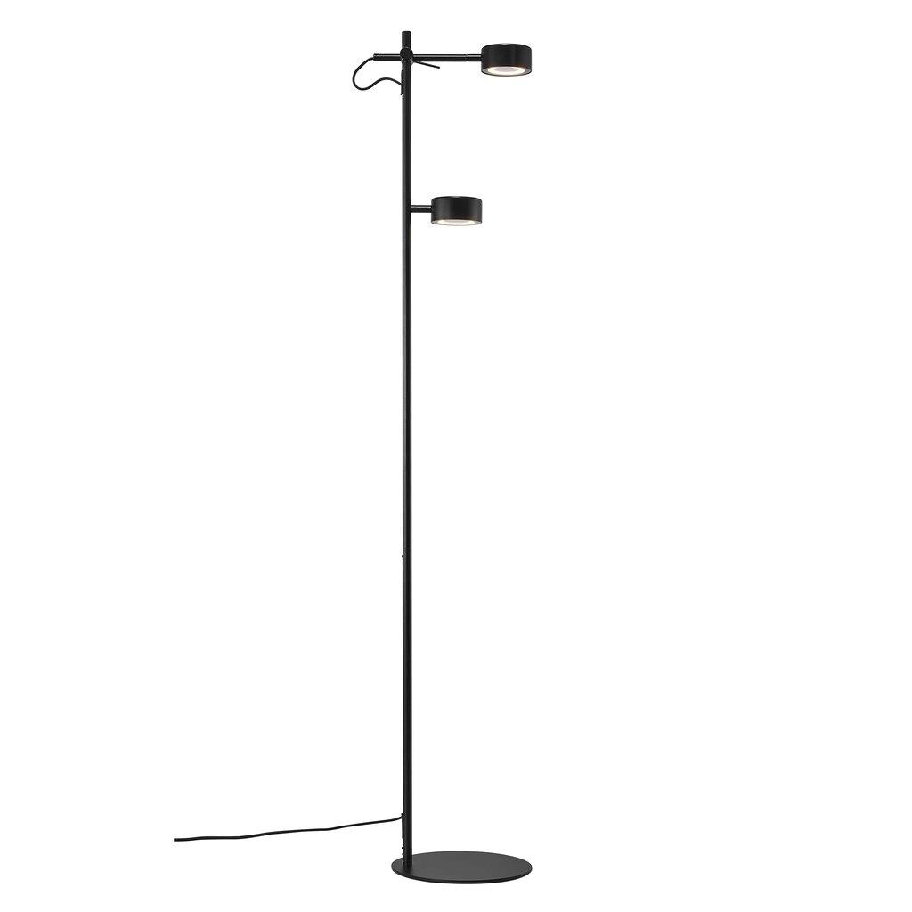 Nordlux - Clyde Gulvlampe LED, Sort